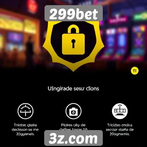 Diferenciais de segurança do site 299bet